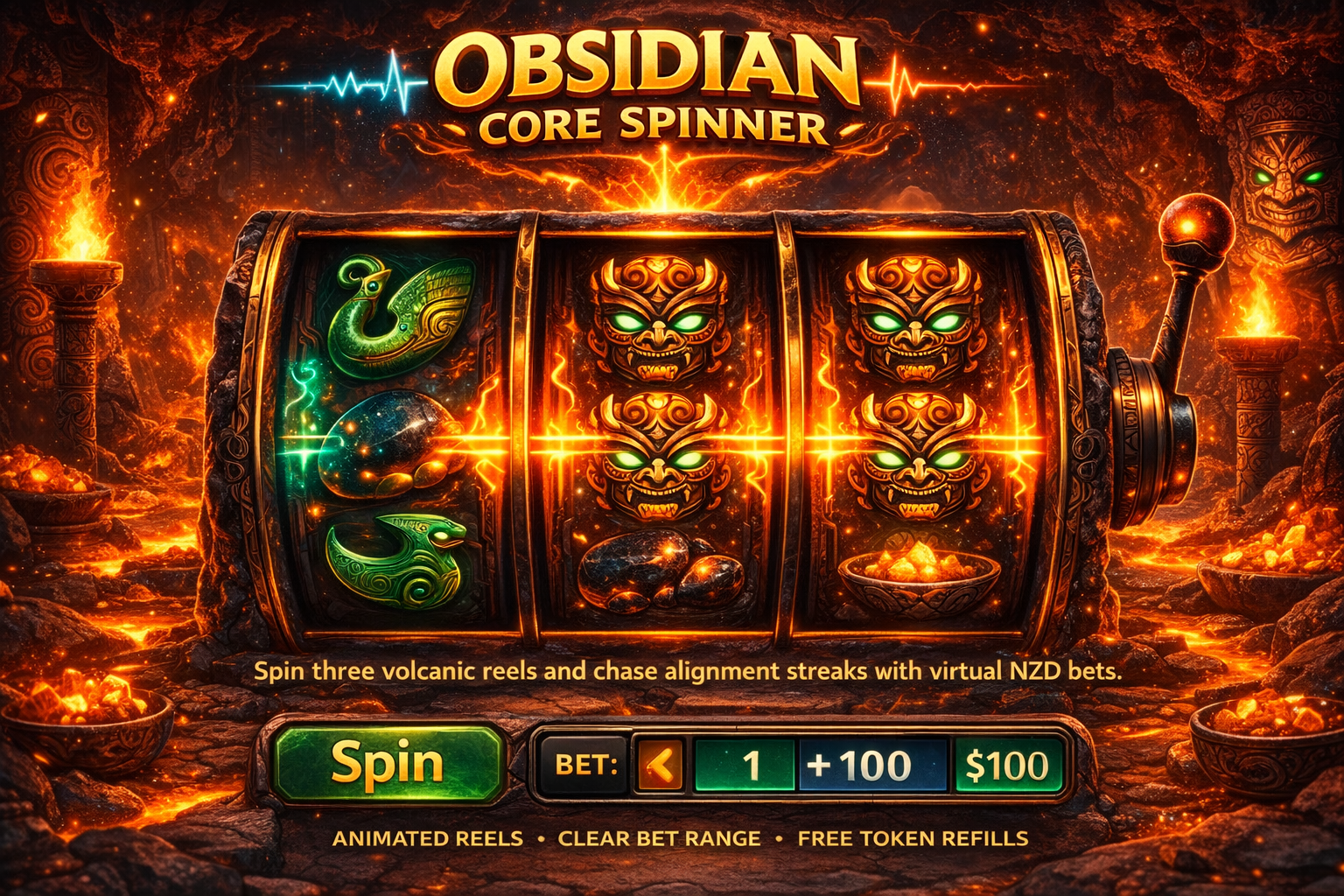 Obsidian Core Spinner preview